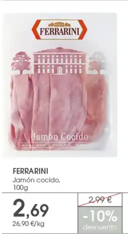 Supermercados Plaza FERRARINI Jamón cocido oferta