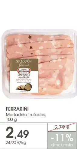 Supermercados Plaza FERRARINI Mortadela trufadas oferta