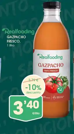 Supermercados Plaza REALFLOODING Gazpacho fresco oferta