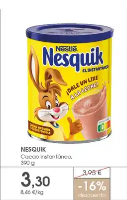 Supermercados Plaza NESQUIK Cacao instantáneo, oferta