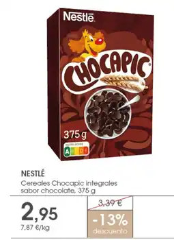 Supermercados Plaza NESTLÉ Cereales Chocapic integrales sabor chocolate oferta