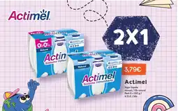 Supermercados Plaza ACTIMEL Yogur líquido natural / 0% natural oferta