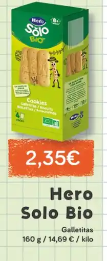 Supermercados Plaza HERO Solo Bio Galletitas oferta