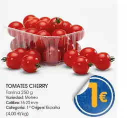 Supermercados Plaza Tomates cherry oferta