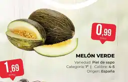 SPAR Gran Canaria Melón verde oferta
