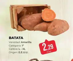 SPAR Gran Canaria Batata oferta