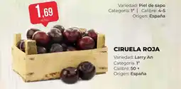SPAR Gran Canaria Ciruela roja oferta