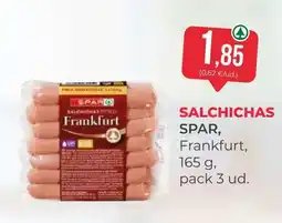 SPAR Gran Canaria SPAR Salchichas oferta