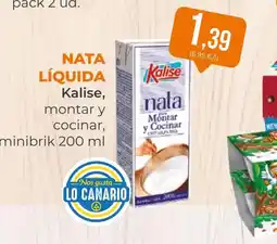 SPAR Gran Canaria KALISE Nata liquida oferta