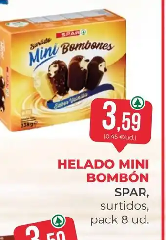 SPAR Gran Canaria SPAR Helado mini bombón oferta