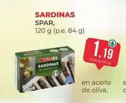 SPAR Gran Canaria SPAR Sardinas oferta