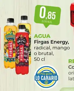 SPAR Gran Canaria FIRGAS ENERGY Agua oferta