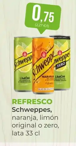 SPAR Gran Canaria SCHWEPPES Refresco oferta