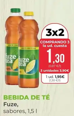 SPAR Gran Canaria FUZE TEA Bebida de té oferta
