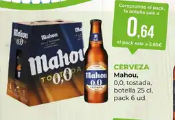SPAR Gran Canaria MAHOU Cerveza oferta