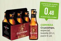 SPAR Gran Canaria CRUZCAMPO Cerveza oferta