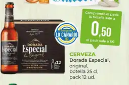 SPAR Gran Canaria DORADA ESPECIAL Cerveza oferta