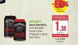 SPAR Gran Canaria JACK DANIEL'S Whisky oferta
