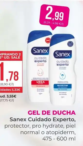 SPAR Gran Canaria SANEX Gel de ducha oferta