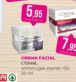 SPAR Gran Canaria L'OREAL Crema facial oferta