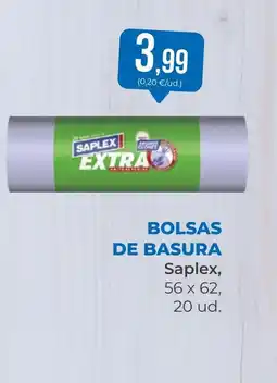 SPAR Gran Canaria SAPLEX Bolsas de basura oferta