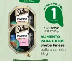 SPAR Gran Canaria SHEBA FINESE Alimento para gatos oferta