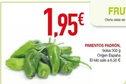 Masymas Pimientos padrón oferta