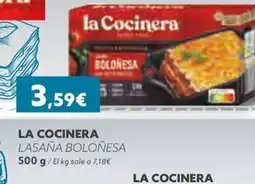 Masymas LA COCINERA Lasaña boloñesa oferta