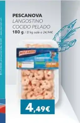 Masymas PESCANOVA Langostino cocido pelado oferta