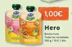 Masymas HERO Bolsita fruta oferta
