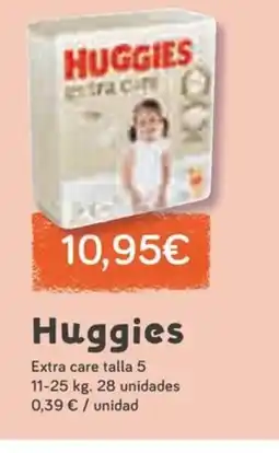 Masymas HUGGIES Extra care talla 5 oferta