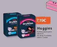 Masymas DRYNITES Huggies oferta