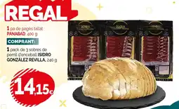 Condis ISIDRO GONZÁLEZ REVILLA 1 pack de 3 sobres de pernil d'enceball oferta