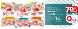 Condis CAMPOFRIO Pit de gall dindi, pollastre o pernil cuit oferta