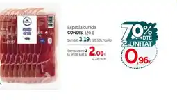 Condis CONDIS Espatlla curada oferta