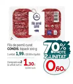 Condis CONDIS Fils de pernil curat oferta