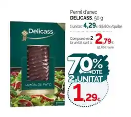 Condis DELICASS Pernil d'ànec oferta