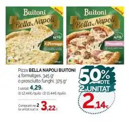 Condis BELLA NAPOLI BUITONI Pizza oferta
