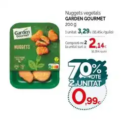 Condis GARDEN GOURMET Nuggets vegetals oferta