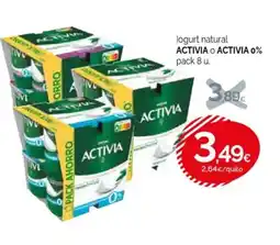 Condis ACTIVIA Iogurt natural oferta