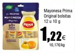 FROIZ PRIMA Mayonesa Original bolsitas oferta