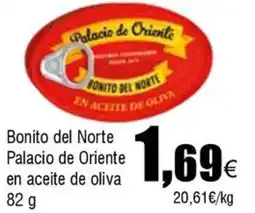 FROIZ PALACIO DE ORIENTE Bonito del Norte en aceite de oliva oferta
