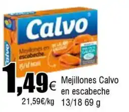 FROIZ CALVO Mejillones en escabeche oferta