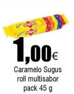 FROIZ SUGUS Caramelo roll multisabor oferta