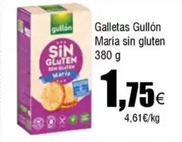 FROIZ GULLON Galletas María sin gluten oferta