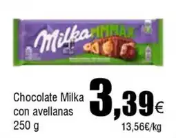 FROIZ MILKA Chocolate con avellanas oferta
