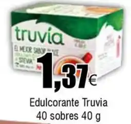 FROIZ TRUVIA Edulcorante 40 sobres oferta