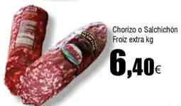 FROIZ Chorizo o Salchichón Froiz extra oferta