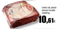 FROIZ COLELL Centro de Jamón serrano Curado oferta