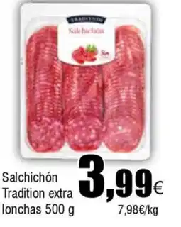 FROIZ Salchichón Tradition extra lonchas oferta